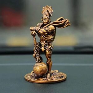 Bahubali Hanuman Ji Murti for Car Dashboard  Home Decor.